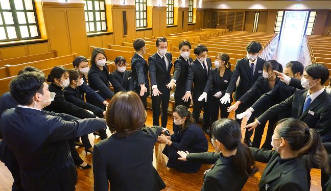 本番直前「 絶対成功させるぞ~!」