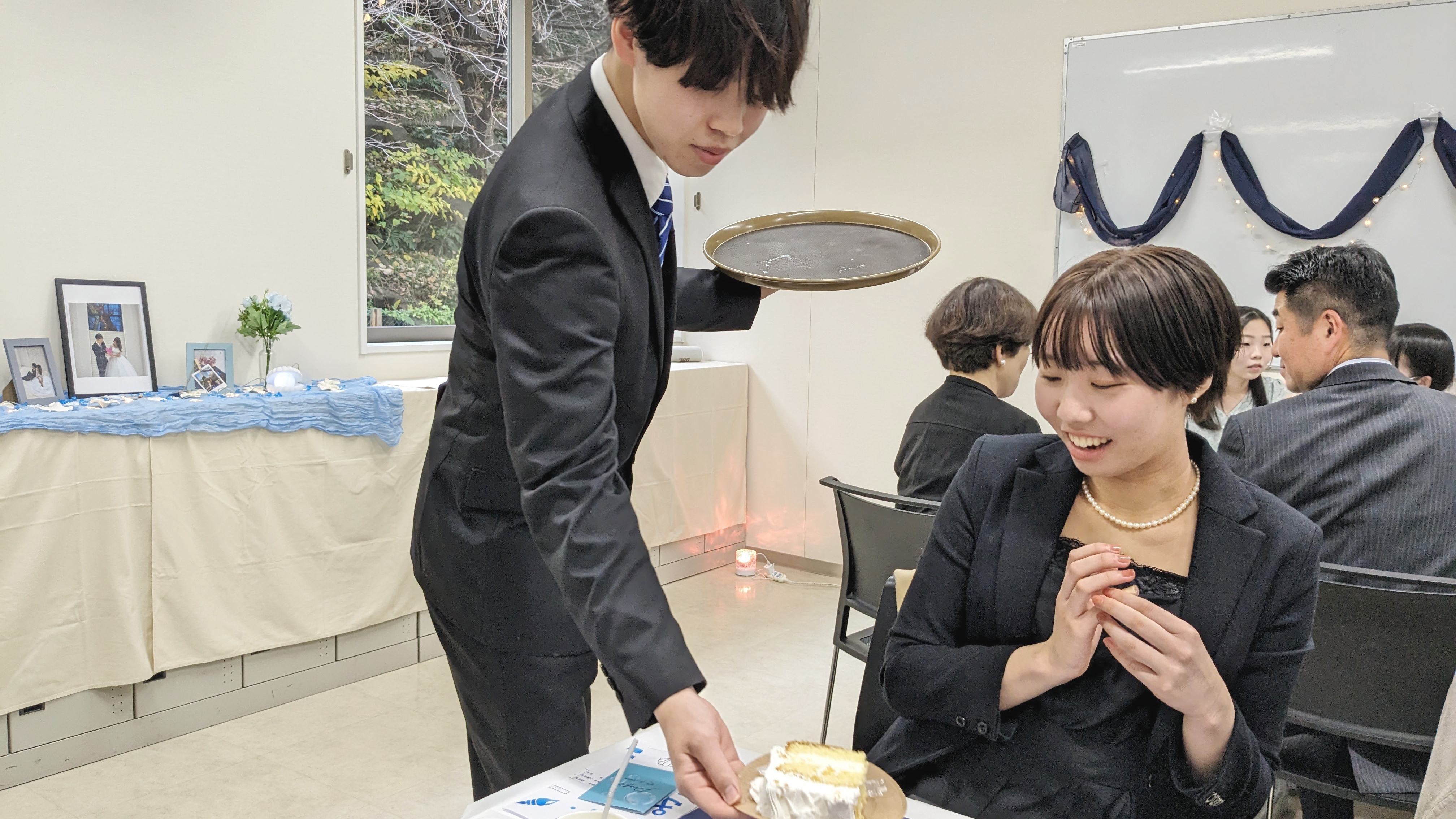 披露宴でのサービスも任せて!