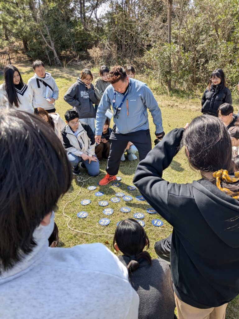 1,2年生合同でゲーム